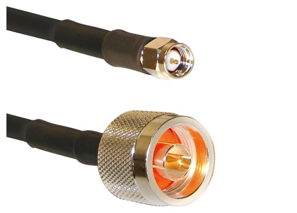 Ventev 240 Series 30' Cable Assembly with N Male/SMA Male Connectors