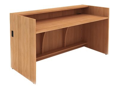 Paragon Infinity Circulation Desk Shell With Transaction Shelf - table