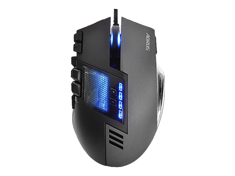 AORUS THUNDER M7 - mouse - USB - black