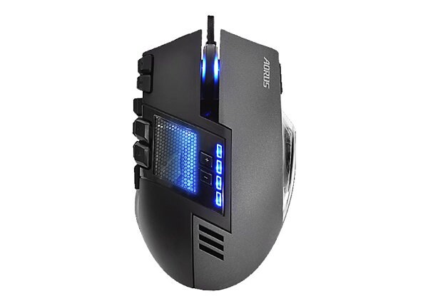 AORUS THUNDER M7 - mouse - USB - black