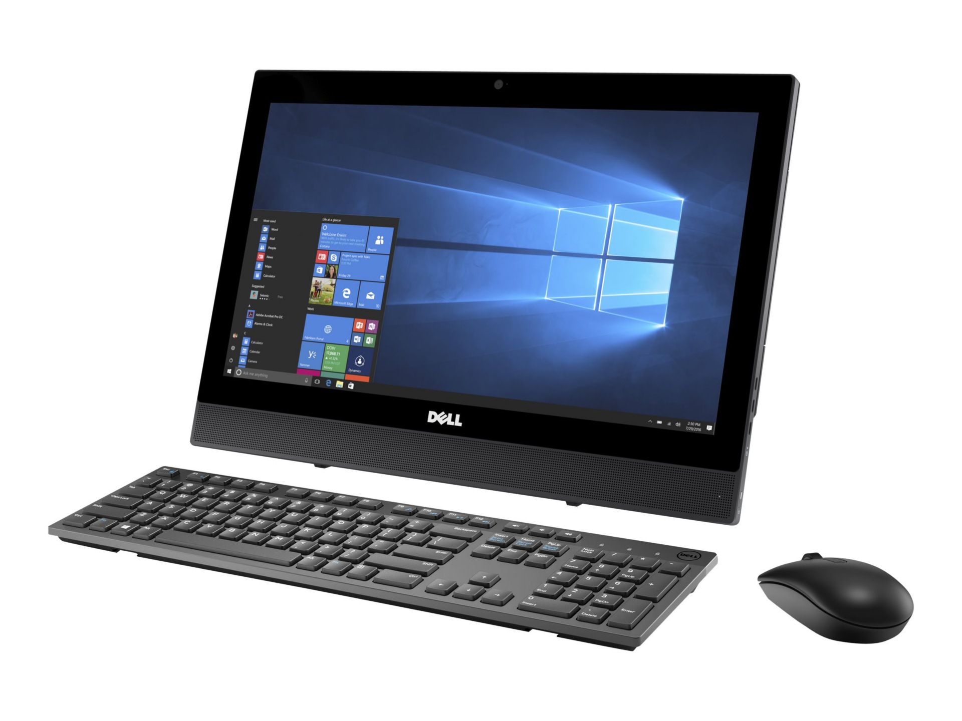 Dell OptiPlex 3050 - all-in-one - Core i3 7100T 3.4 GHz - 4 GB - 500 GB - LED 19.5"