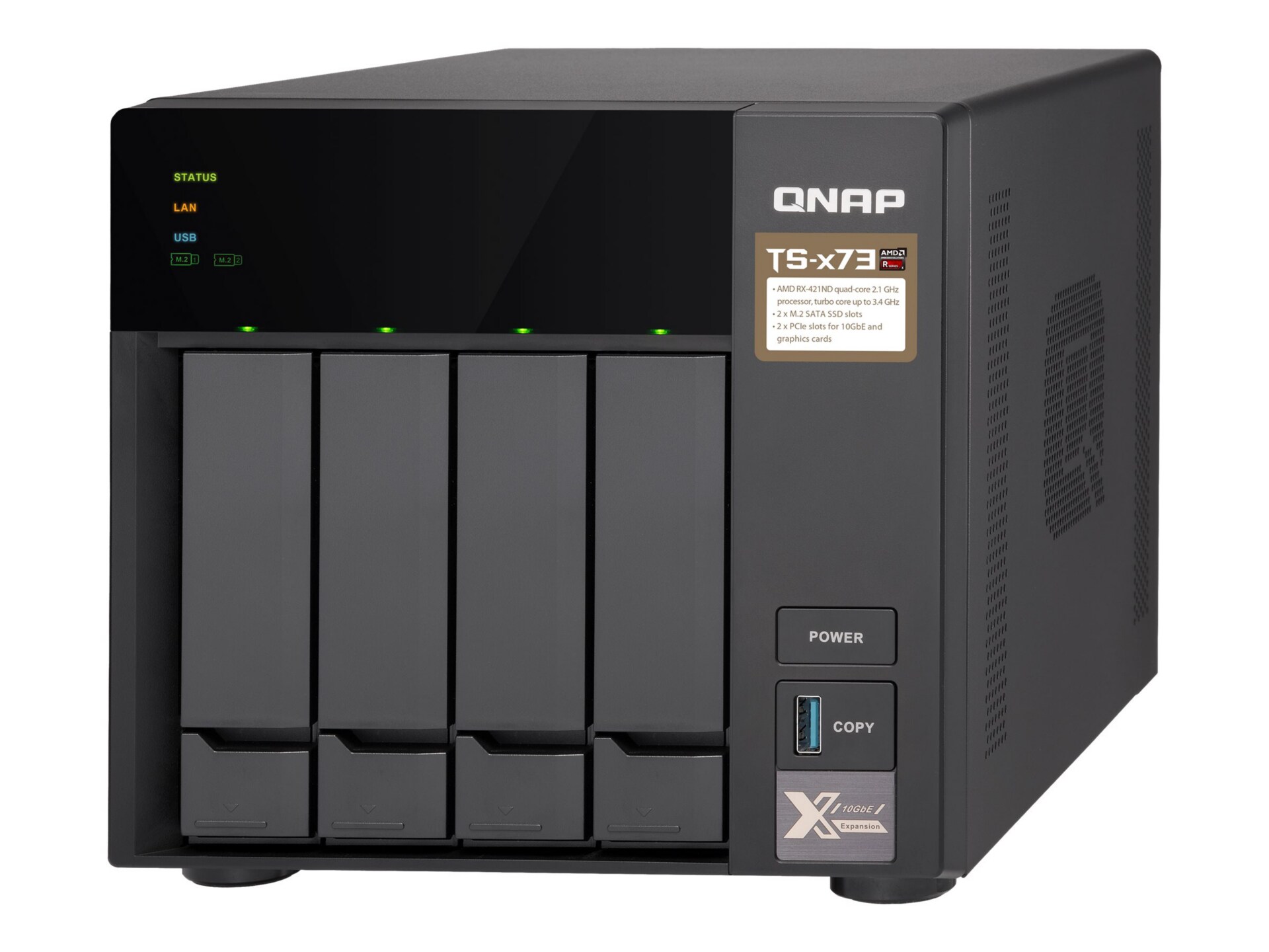 QNAP TS-473-4G - NAS server