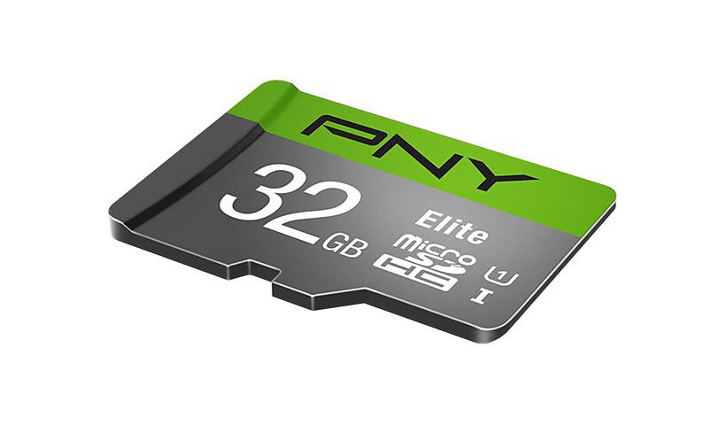 PNY Elite - flash memory card - 32 GB - microSDHC UHS-I
