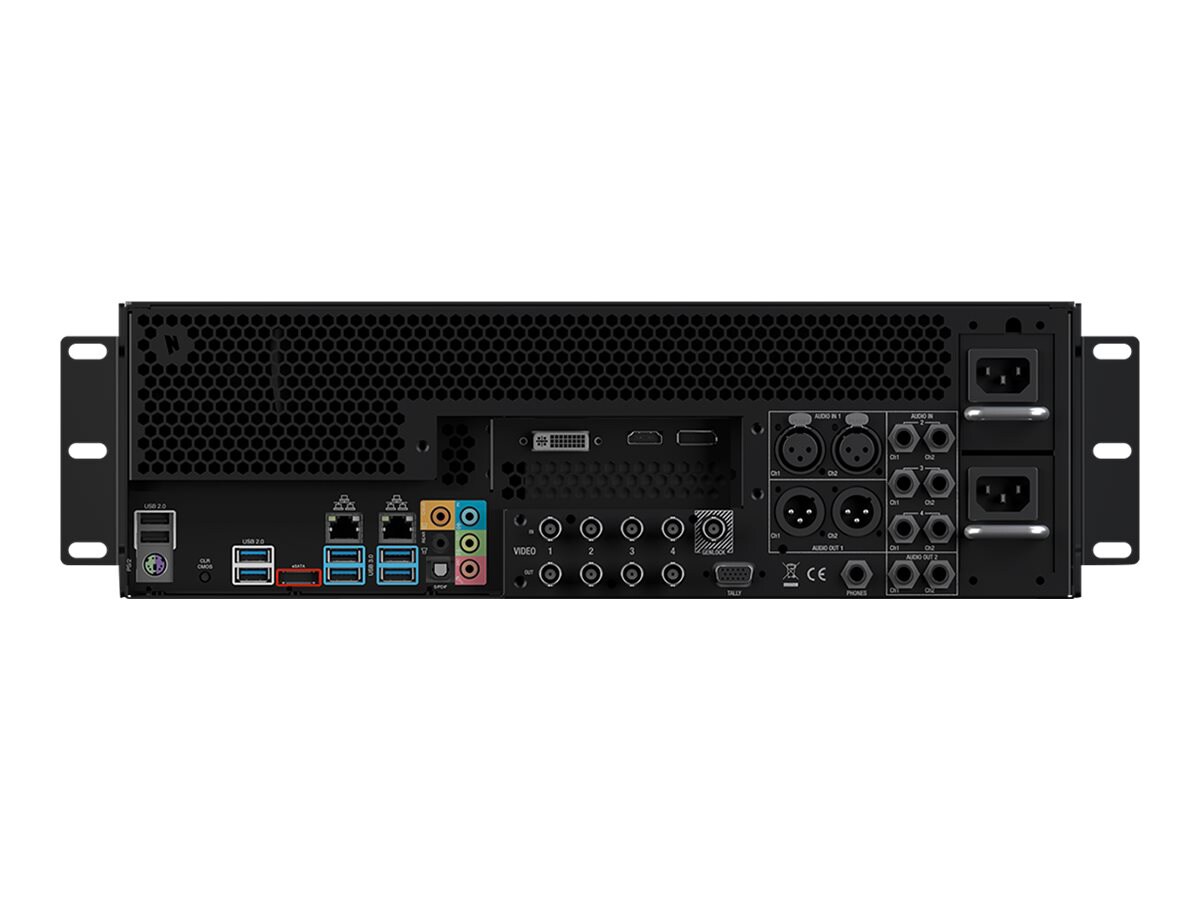 NewTek TriCaster TC1 3RU Live Production System with Redundant Power