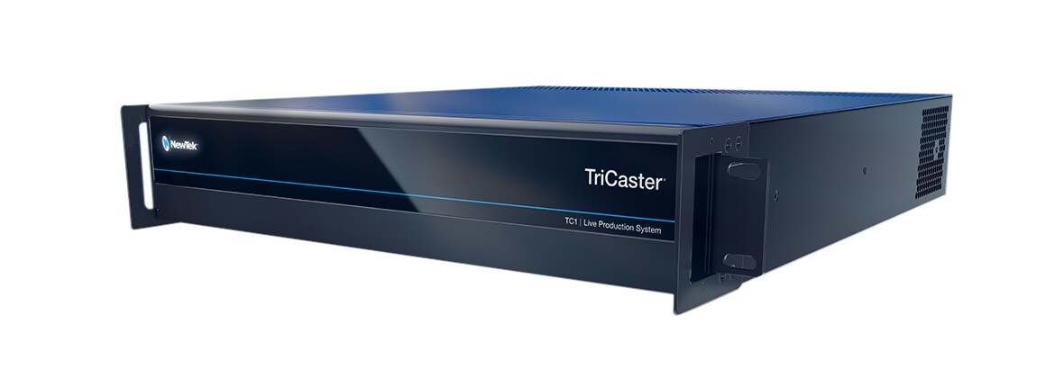 NewTek TriCaster TC1 2RU and TC1LP SELECT Bundle with Large Control Panel