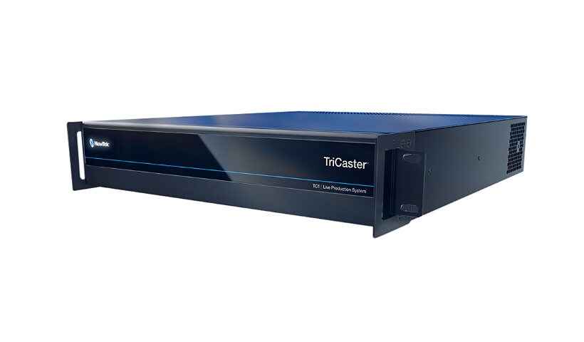 NewTek TriCaster TC1 2RU and TC1LP SELECT Bundle with Large Control Panel