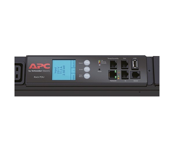 APC Metered Rack PDU Zero U - power distribution unit - 17.2 kW