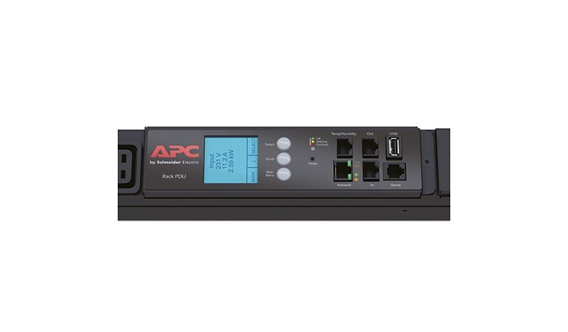 APC Metered Rack PDU Zero U - power distribution unit - 17.2 kW