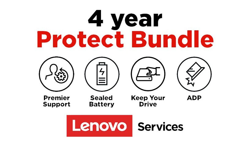 Lenovo Onsite + Accidental Damage Protection + Keep Your Drive + Sealed Bat