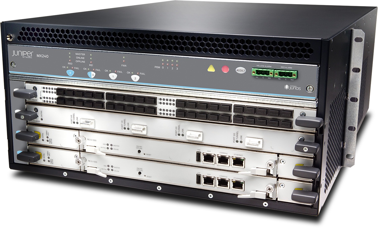 Juniper MX240 AC Premium Fully Redundant Router - MX240-P3-SCBE2-AC ...