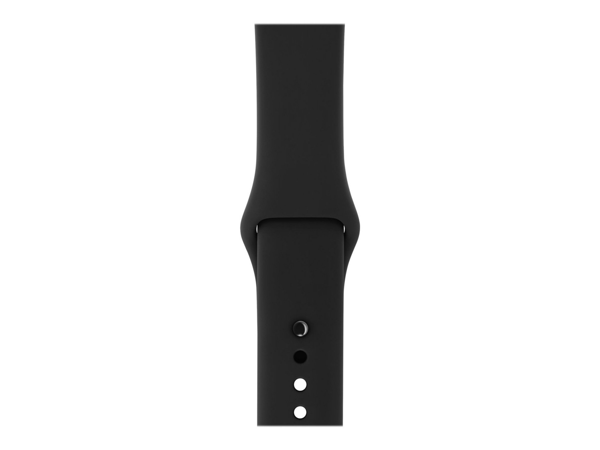 Thumbnail 3 of 3 for Apple Watch Series 3 38mm Smart Watch GPS - Space Gray Aluminum/Black