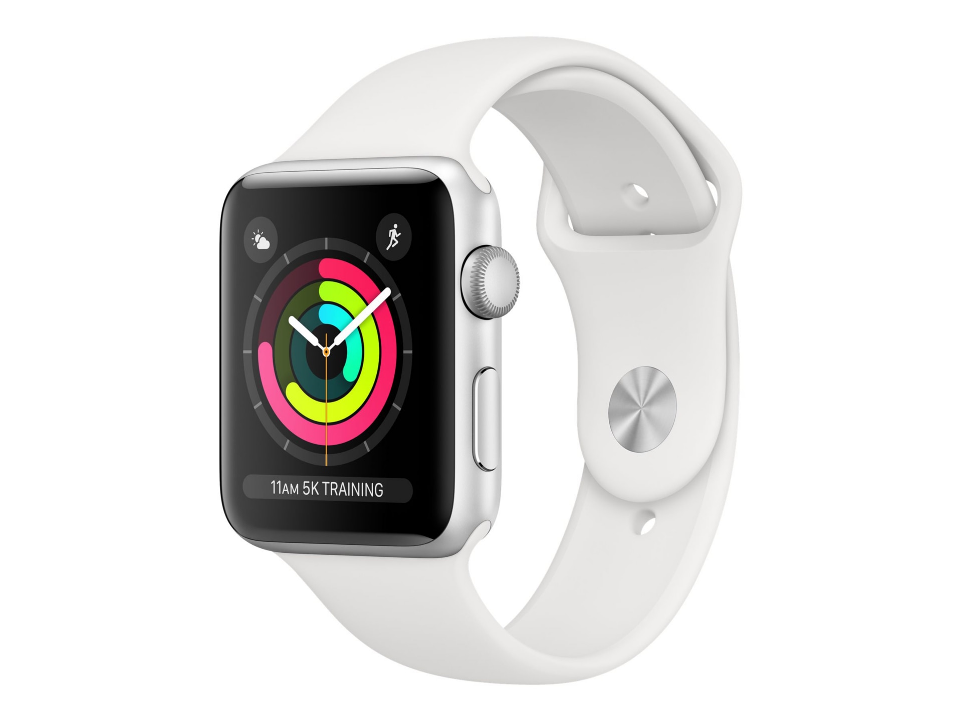 Apple Watch Series 3 (GPS + Cellular) - silver aluminum - smart watch with