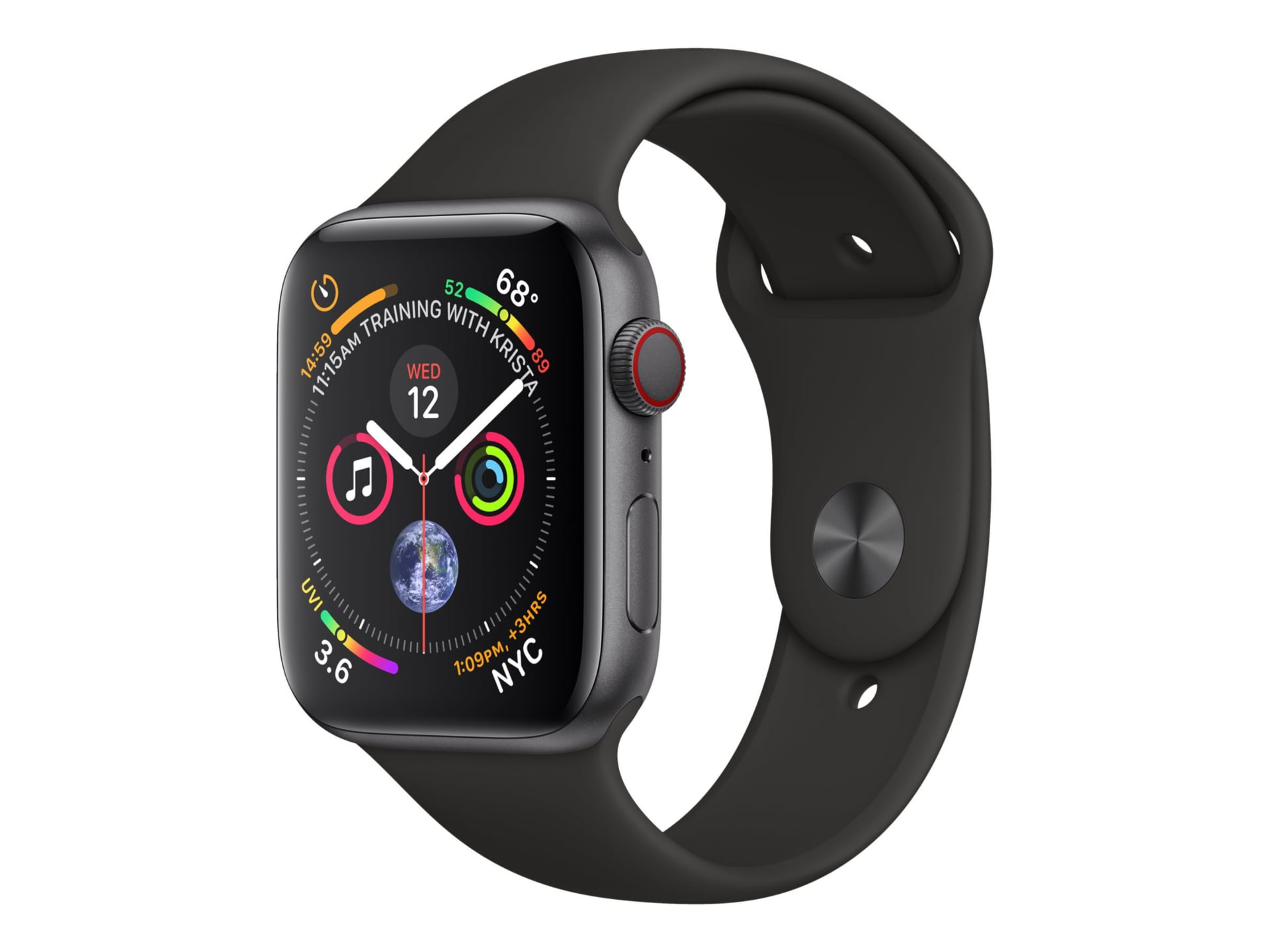 gps in apple watch 4