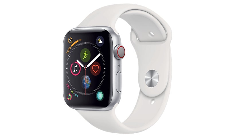 Apple Watch Series 4 (GPS + Cellular) - stainless steel - smart watch with
