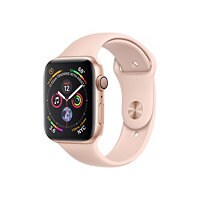 Apple Watch Series 4 (GPS) - gold aluminum - smart watch with sport band -