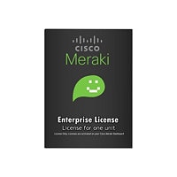 Cisco Meraki Enterprise - subscription license (3 years) + 3 Years Enterprise Support - 1 security appliance