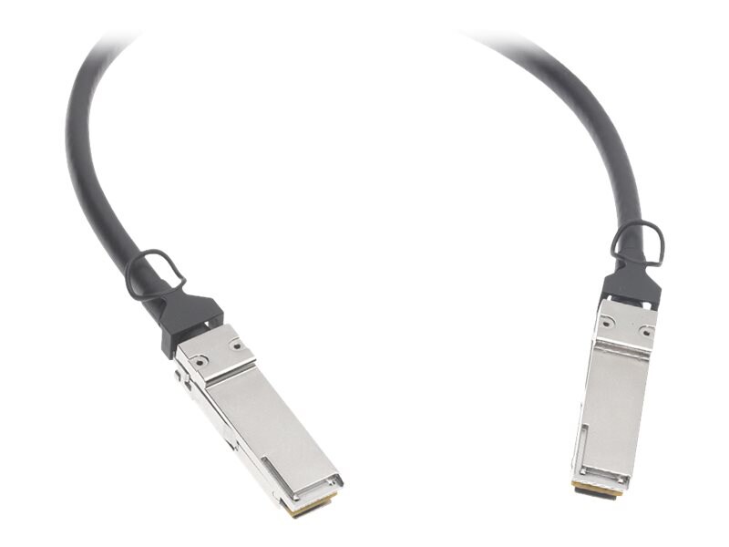 Molex QSFP28-to-QSFP28 Cable, 100Gbps, 30 AWG, 1.0m (3.3ft) Length