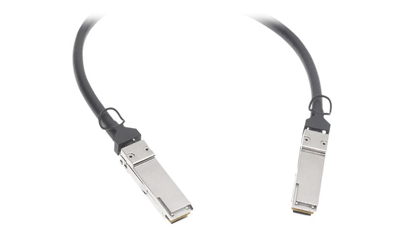 Molex QSFP28-to-QSFP28 Cable, 100Gbps, 30 AWG, 1.0m (3.3ft) Length
