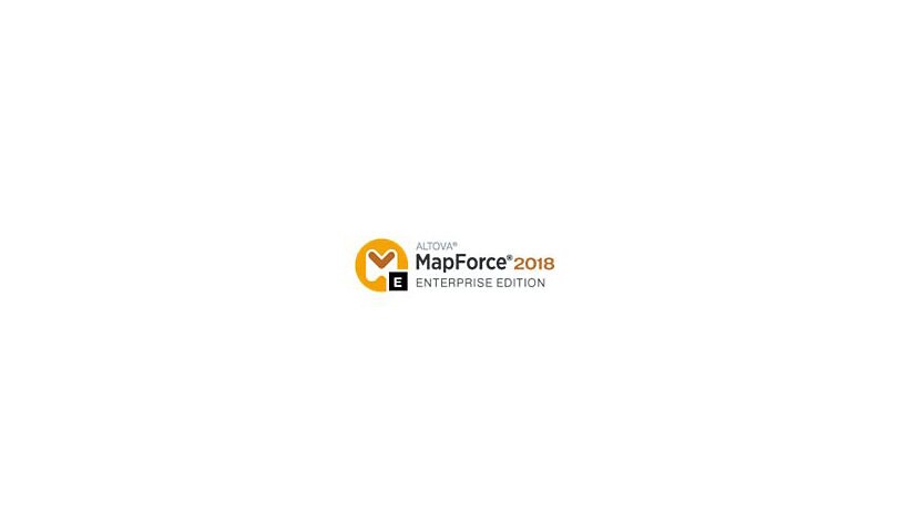 Altova MapForce 2018 Enterprise Edition - licence de mise à niveau - 1 utilisateur installé