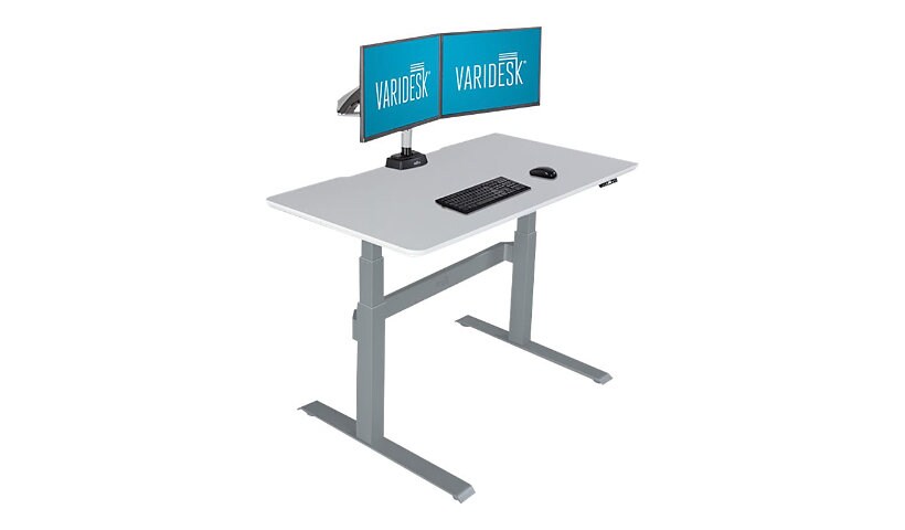 VARIDESK ProDesk Electric 48 - sit/standing desk - rectangular - white