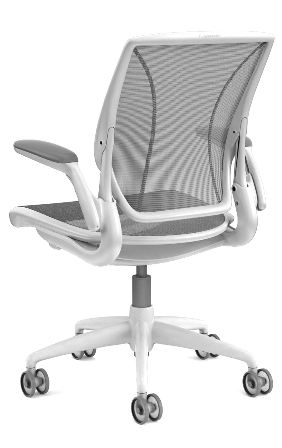 Humanscale Diffrient World Task Chair - White/Platinum