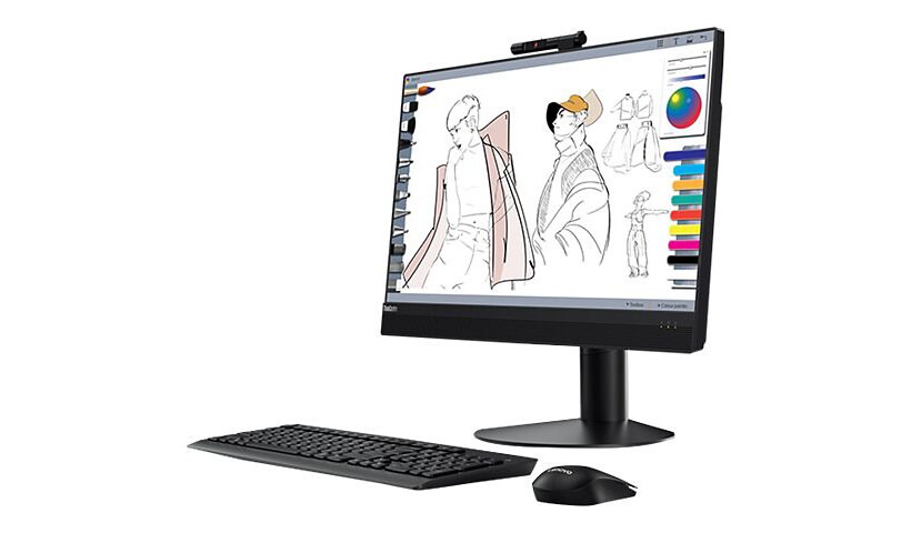 Lenovo ThinkCentre M920z - all-in-one - Core i7 8700 3.2 GHz - 8 GB - SSD 5