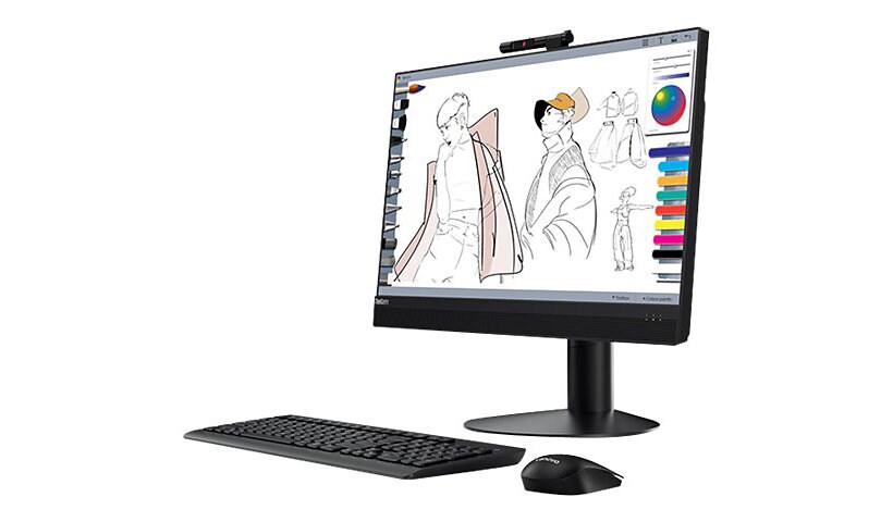 Lenovo ThinkCentre M920z - all-in-one - Core i7 8700 3.2 GHz - 8 GB - HDD 1