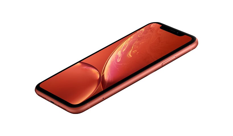 Apple iPhone XR - coral - 4G smartphone - 64 GB - CDMA / GSM