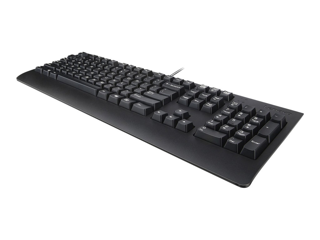 Lenovo Preferred II keyboard - AZERTY - French black - 4X30M86890 - Keyboards - CDW.com