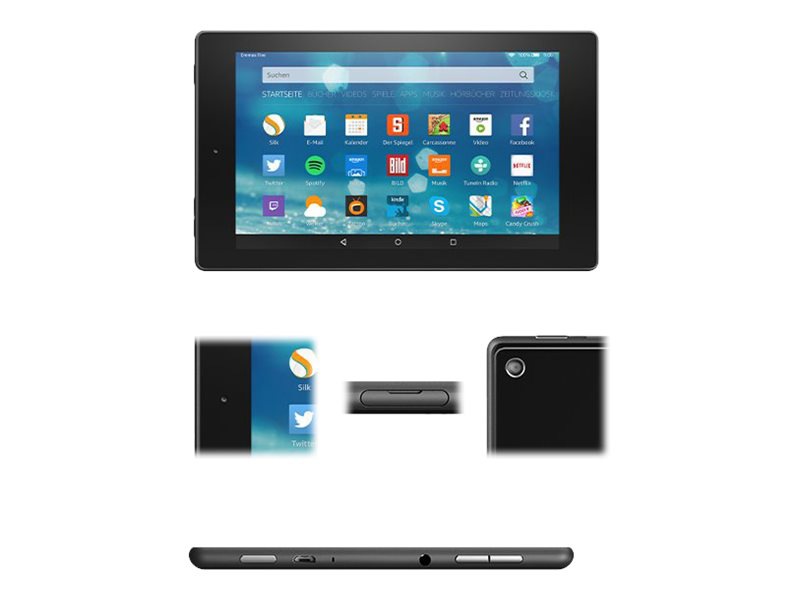 Thumbnail 3 of 6 for Amazon Fire HD 8 - tablet - Fire OS 5 (Bellini) - 16 GB - 8"