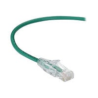 Black Box Slim-Net patch cable - 15 ft - green