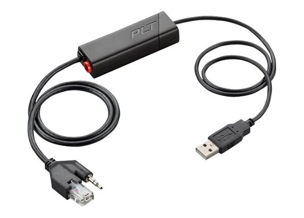 Poly APU-76 - electronic switch adapter for headset - 211076-01 - Headset Accessories - CDW.com