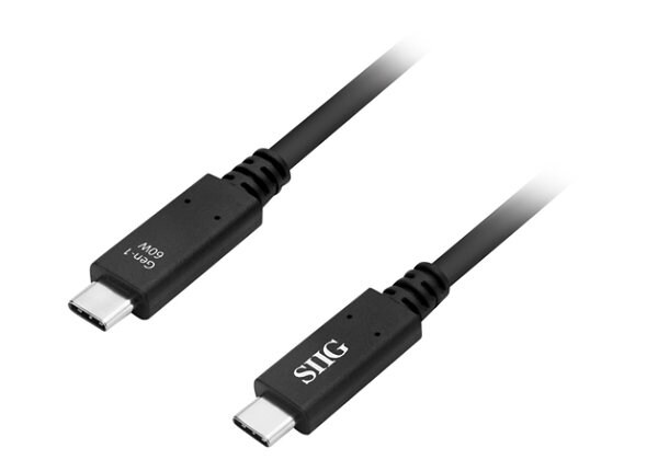 SIIG 1m 60W USB 3.1 Type-C Gen 1 Cable