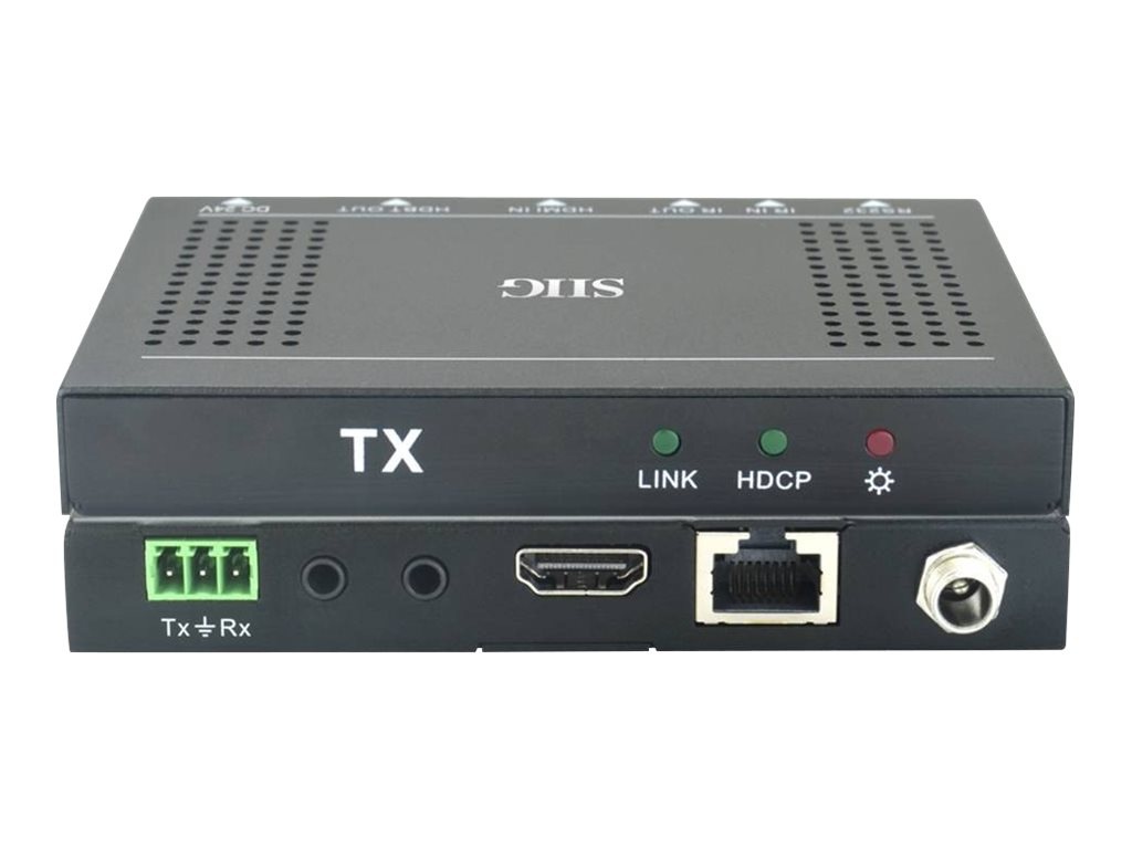 SIIG HDMI HDBaseT 4K Transmitter (TX) - video/audio/infrared/serial extende