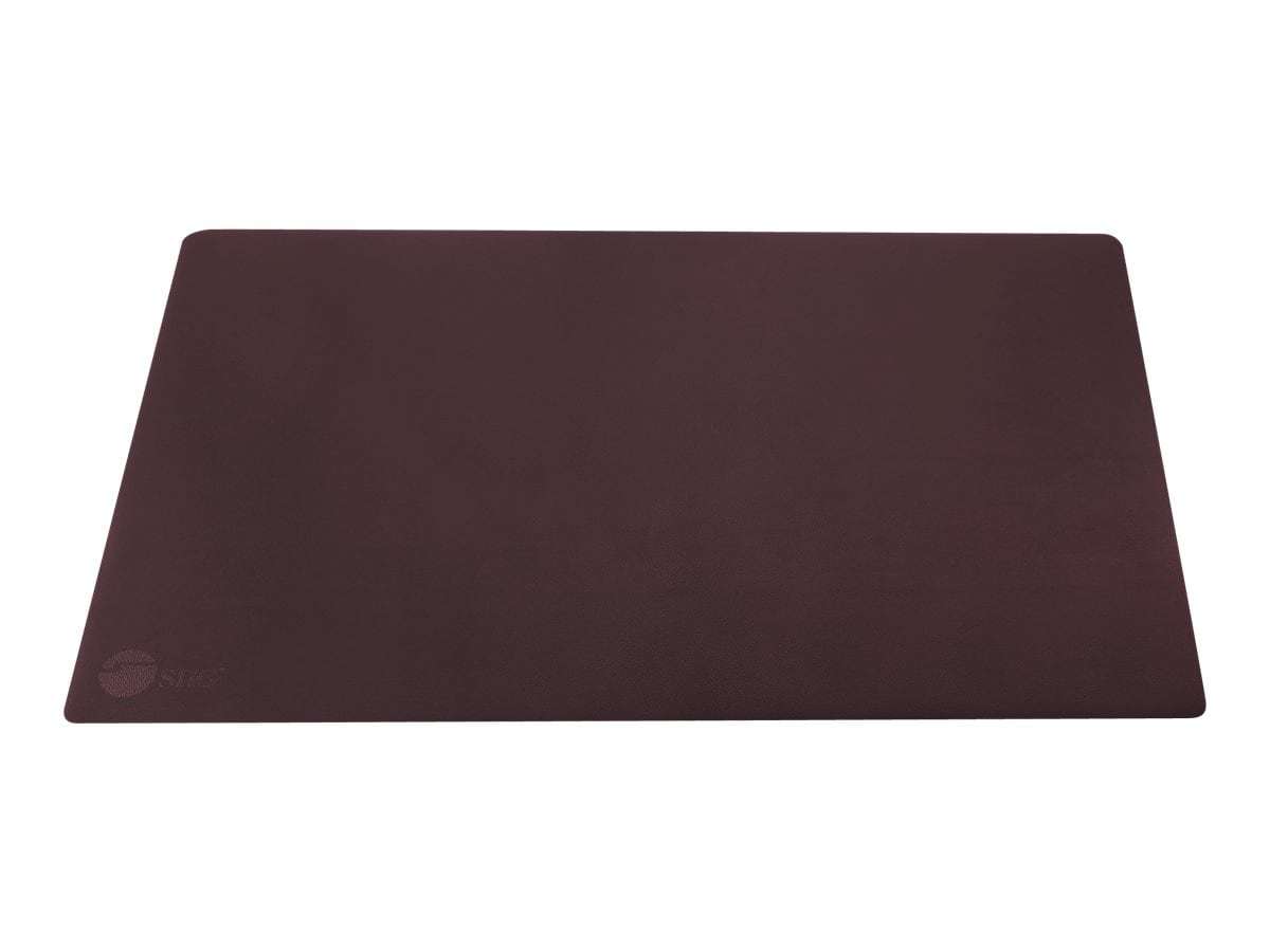 SIIG Large Artificial Leather Smooth Desk Mat Protector - keyboard and mous