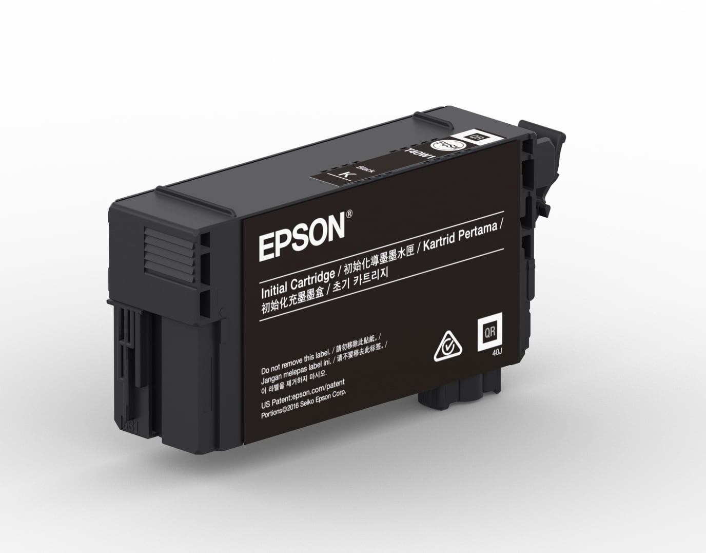 Epson T40V - black - original - ink cartridge