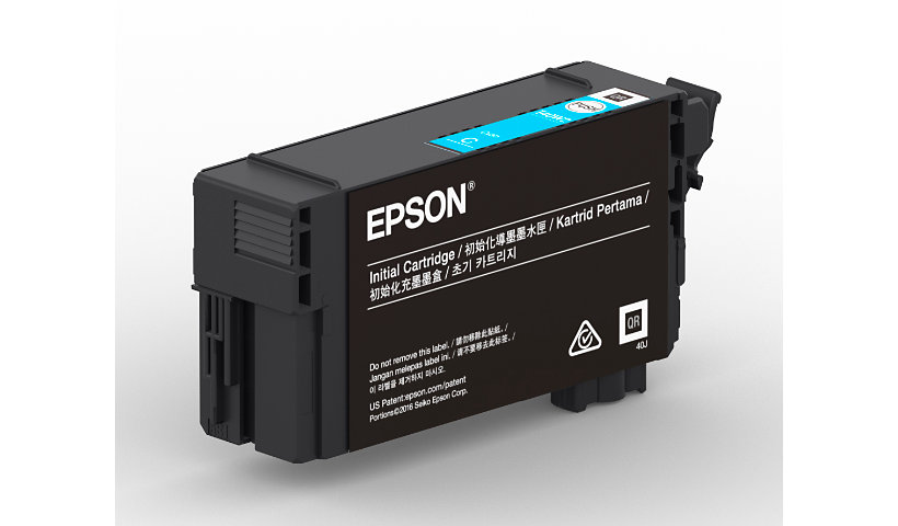Epson T40V - cyan - original - ink cartridge