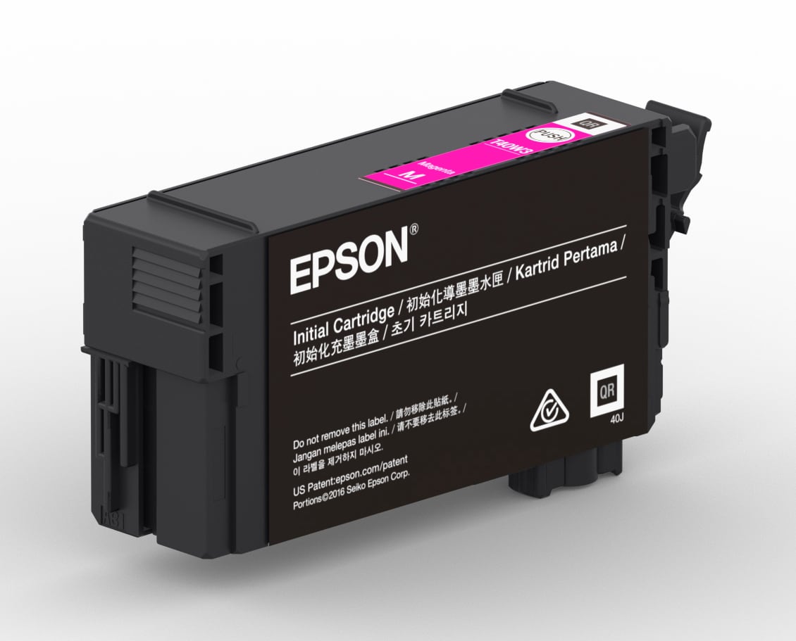 Epson T40V - magenta - original - ink cartridge