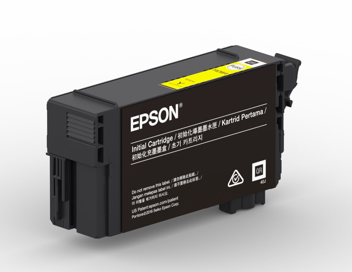 Epson T40W - High Capacity - yellow - original - ink cartridge