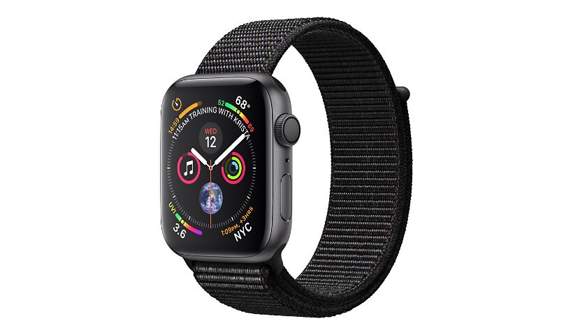 Apple Watch Series 4 (GPS + Cellular) - space gray aluminum - smart watch w