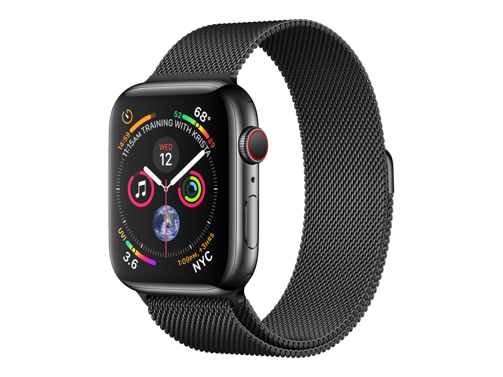 apple watch series 4 space black stainless steel