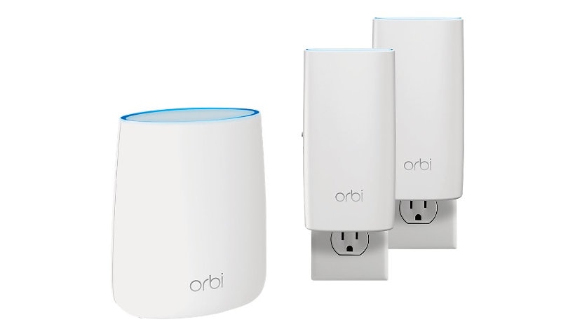 Orbi Home WiFi System. Up to 5,000 sq ft AC2200 Tri-Band WiFi (RBK23W)