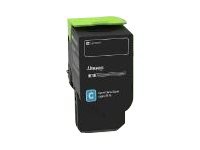 Lexmark - Extra High Yield - cyan - original - toner cartridge - LCCP, LRP