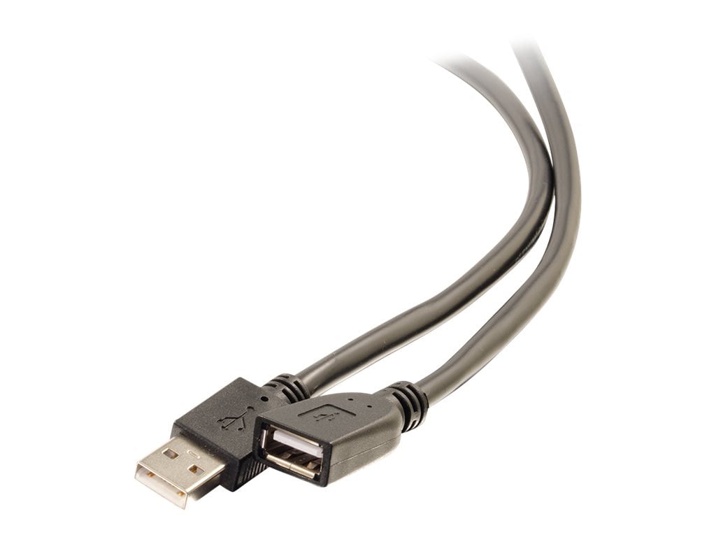 C2G 50ft USB Extension Cable - Active USB A to US