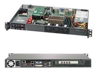 Supermicro SuperServer 1019C-HTN2 - rack-mountable - no CPU - 0 GB - no HDD