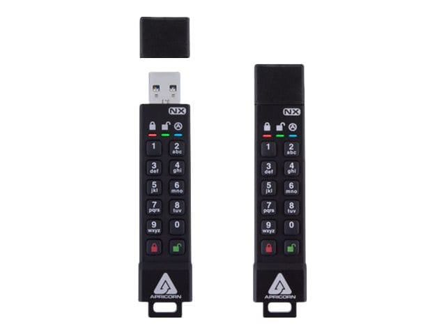 Apricorn Aegis Secure Key 3NX - USB flash drive - 128 GB - ASK3-NX
