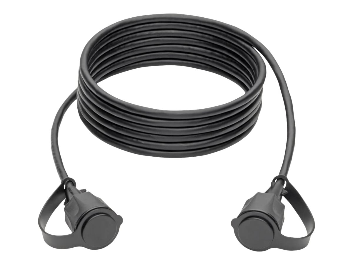 Eaton Tripp Lite Series Industrial Cat5e/Cat6 STP Ethernet Cable RJ45 M/M, CMX Outdoor, IP68, 26 AWG, TAA, 10 ft. 3.05 m