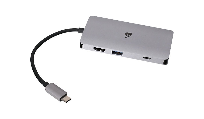 IOGEAR USB-C Travel Dock with Power Delivery 3.0