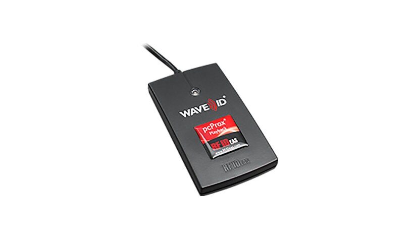 RF IDeas pcProx Playback MIFARE USB Virtual Com RFID Reader - Black