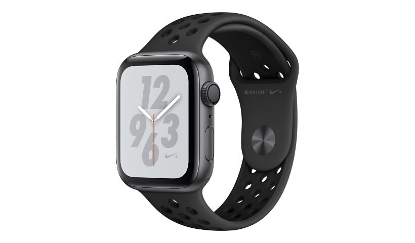 Apple Watch Nike+ Series 4 (GPS) - space gray aluminum - smart watch with N